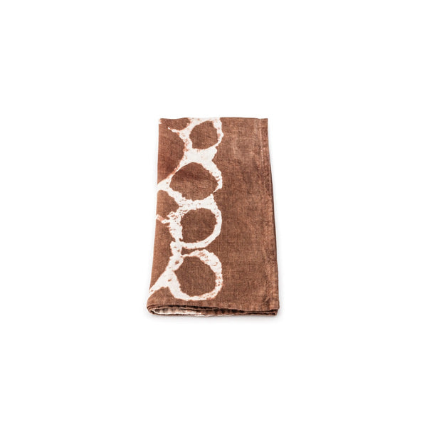 Terracotta Ring Linen Napkin - 18 Inch view 2