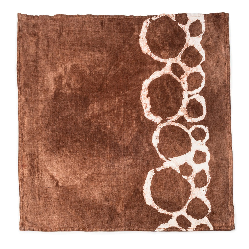 Terracotta Ring Linen Napkin - 18 Inch view 3