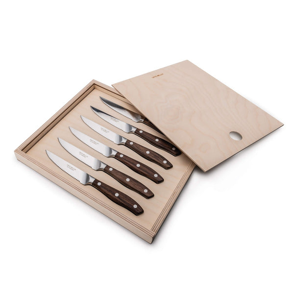 Steak Knives, Set of 6 — Rosewood view 1