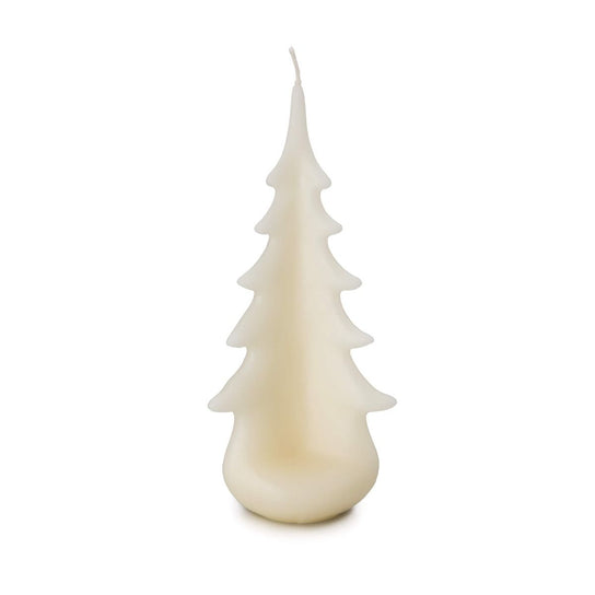 Beeswax Tree Candle — Ivory