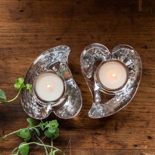 Twist Heart Tealight in Gift Box - Set of 2 view 4