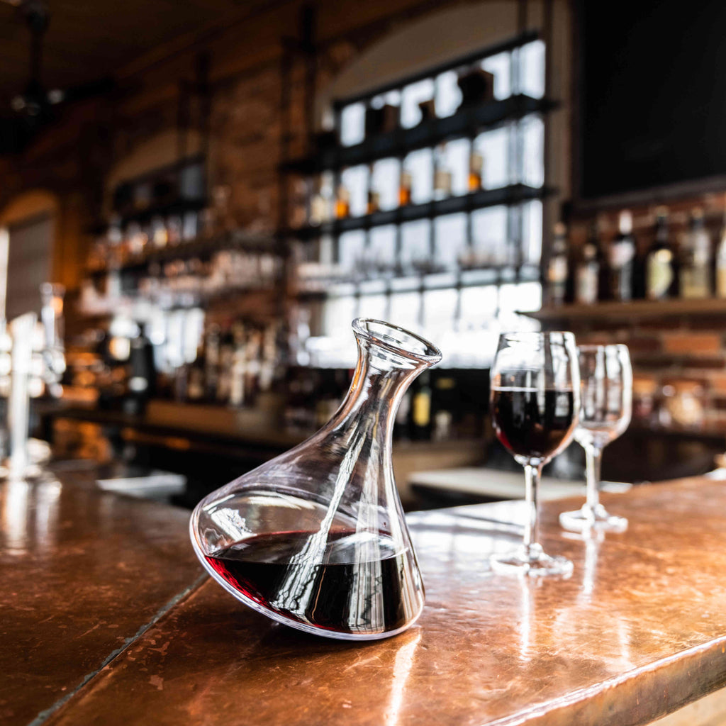 Walden Rolling Wine Decanter view 5