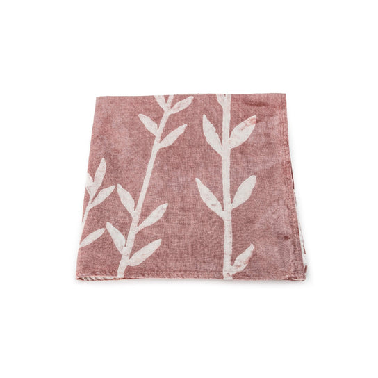 Linen Napkin, 18ʺ — Pink Branches