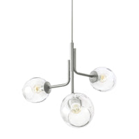 Caledonia Chandelier with 3 Globes view 10