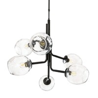 Caledonia Chandelier with 6 Globes view 1