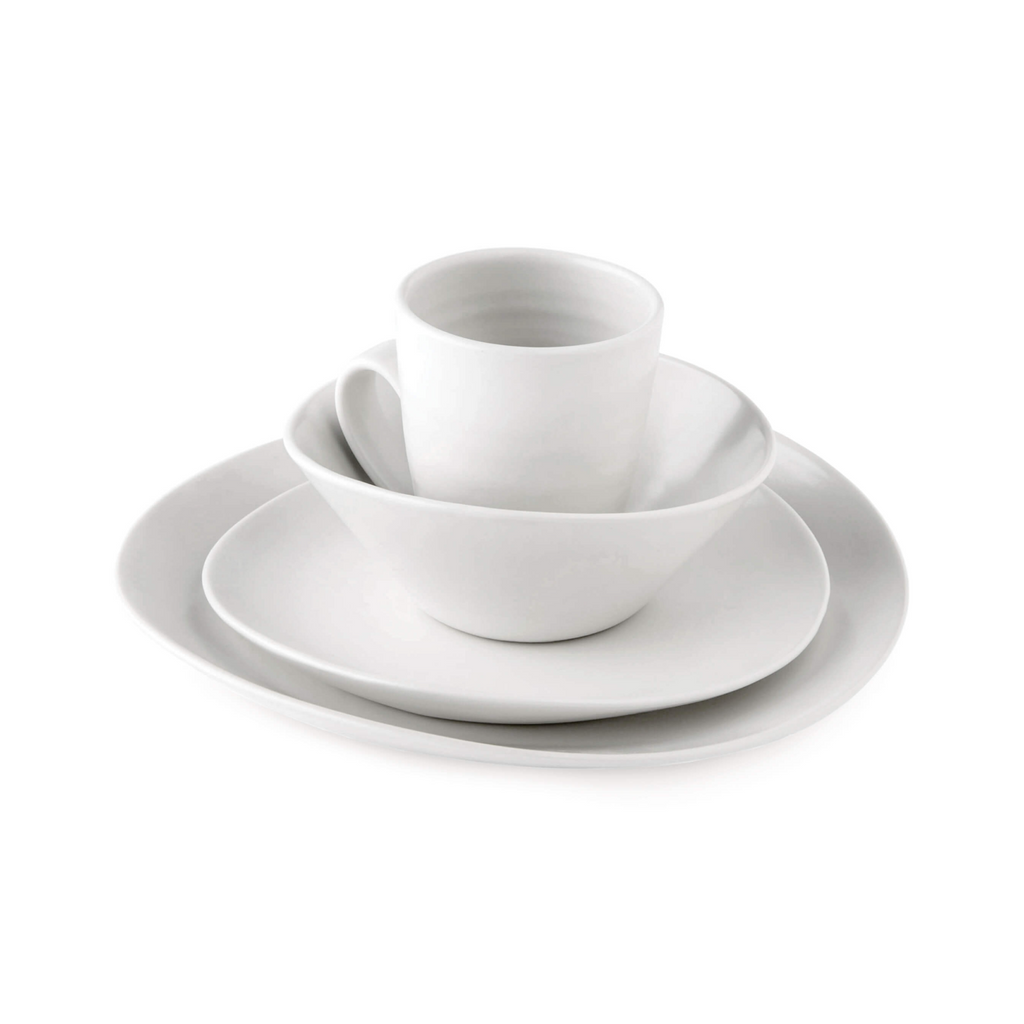 Barre Dinnerware — Alabaster view 1