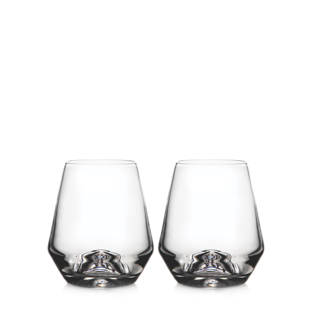 Bristol Stemless Wine Glass in Gift Box - Set of 2 view 1