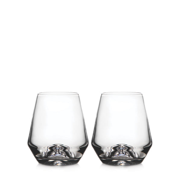 Bristol Stemless Wine Glass in Gift Box - Set of 2 view 1
