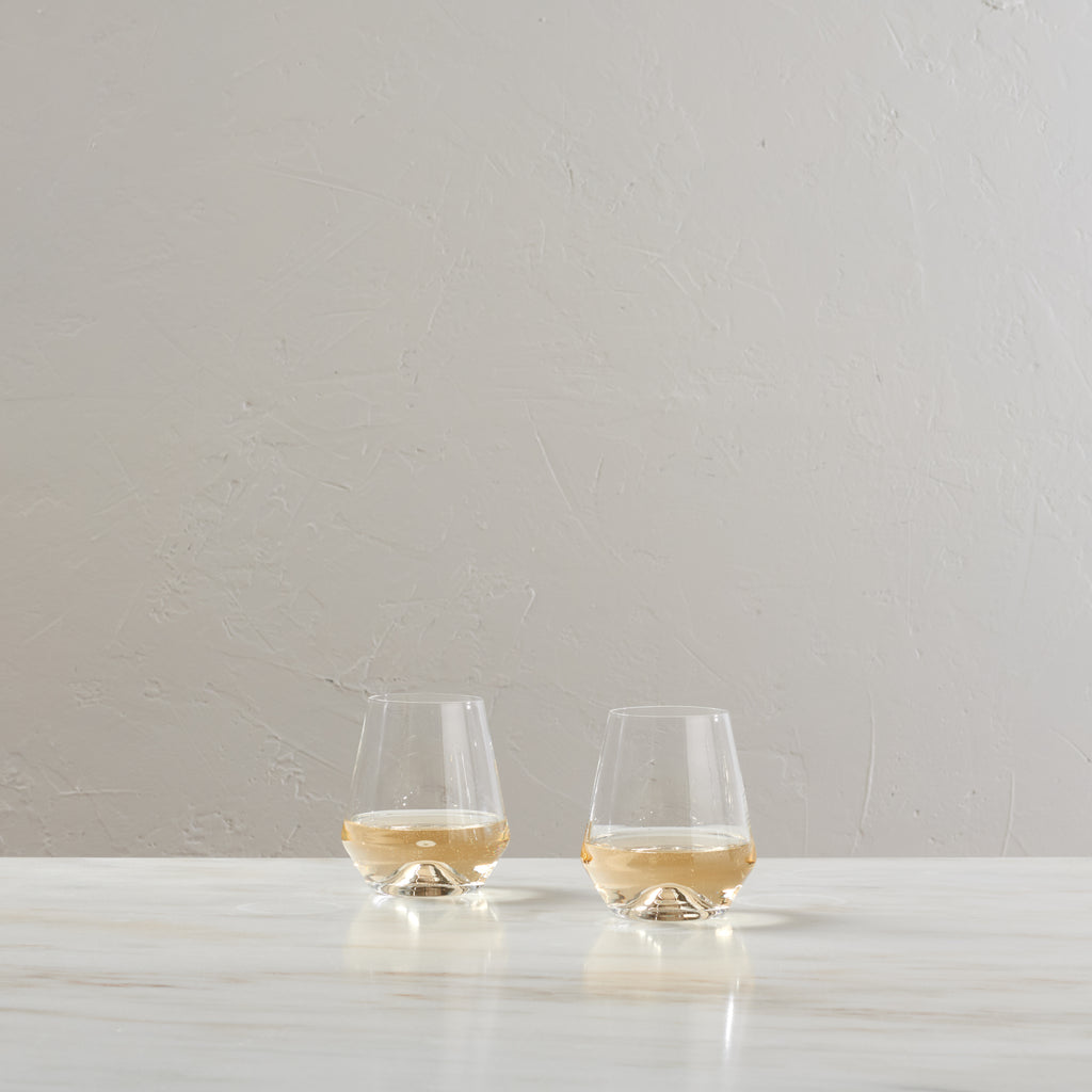 Bristol Stemless Wine Glass in Gift Box - Set of 2 view 2