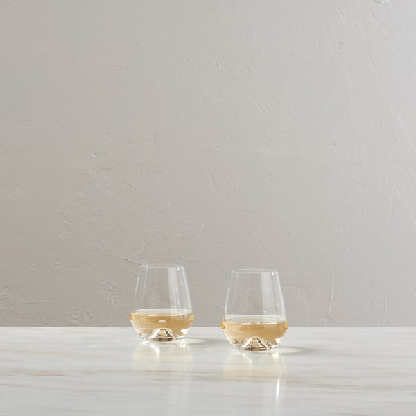 Bristol Stemless Wine Glass in Gift Box - Set of 2 view 2