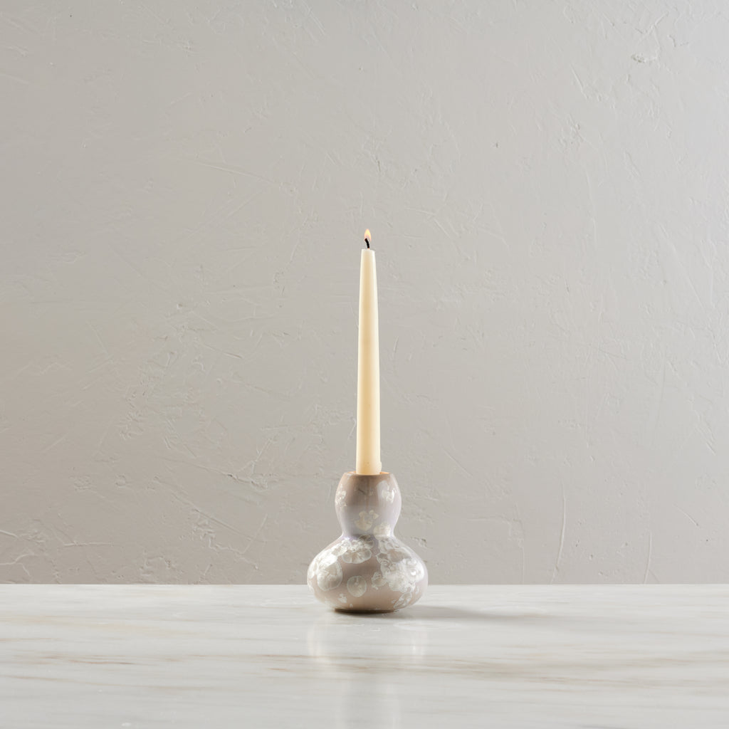 Woodstock Pottery Candlestick view 2