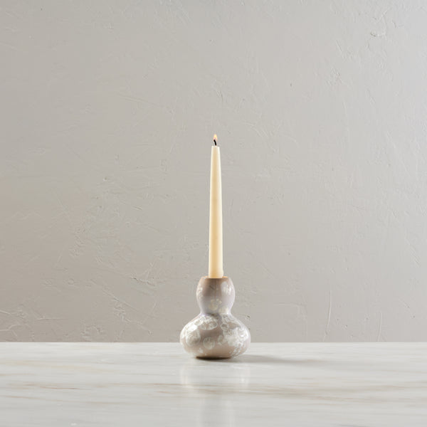 Woodstock Pottery Candlestick view 2