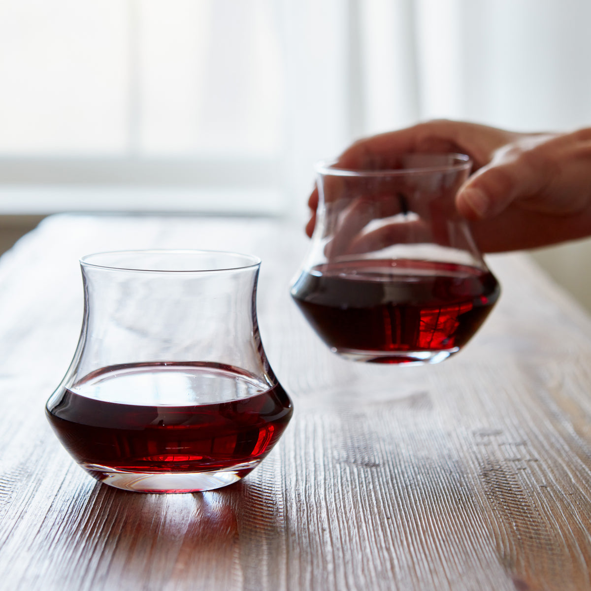 Madison Stemless Wine Glass in Gift Box - Set of 2