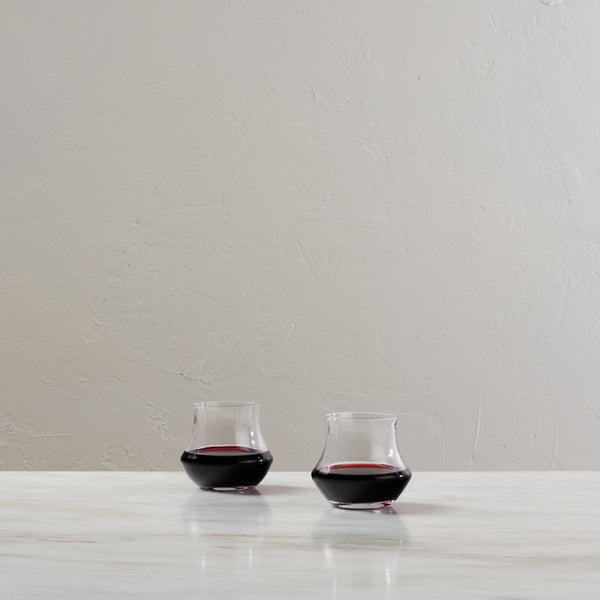 Madison Stemless Wine Glass in Gift Box - Set of 2 view 2
