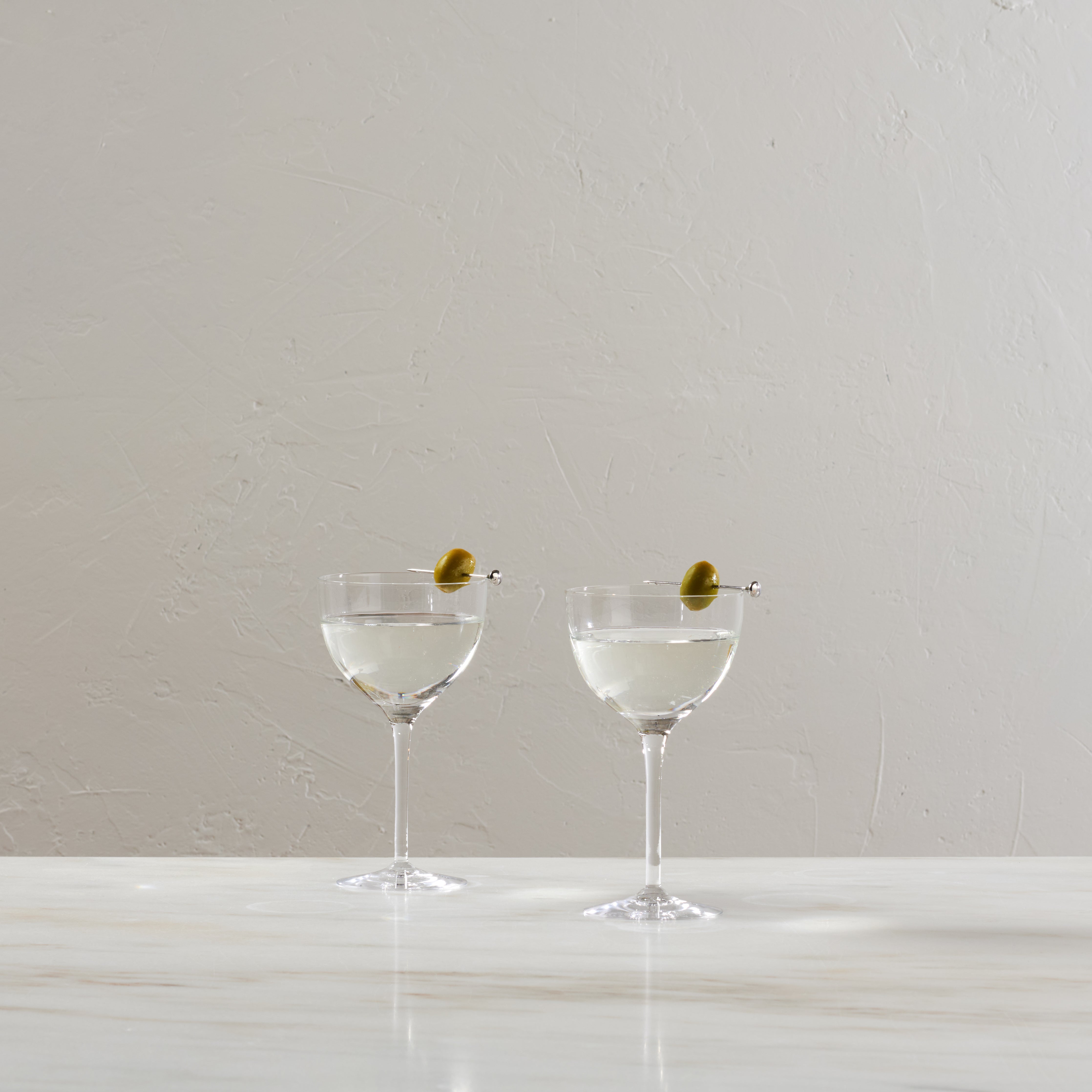Simon Pearce Vintner Nick & Nora Glasses, Set of 2