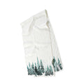 Pine Forest Holiday Linen Runner - 67 Inch