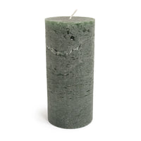 Rasteli Hunter Green Pillar Candle view 2