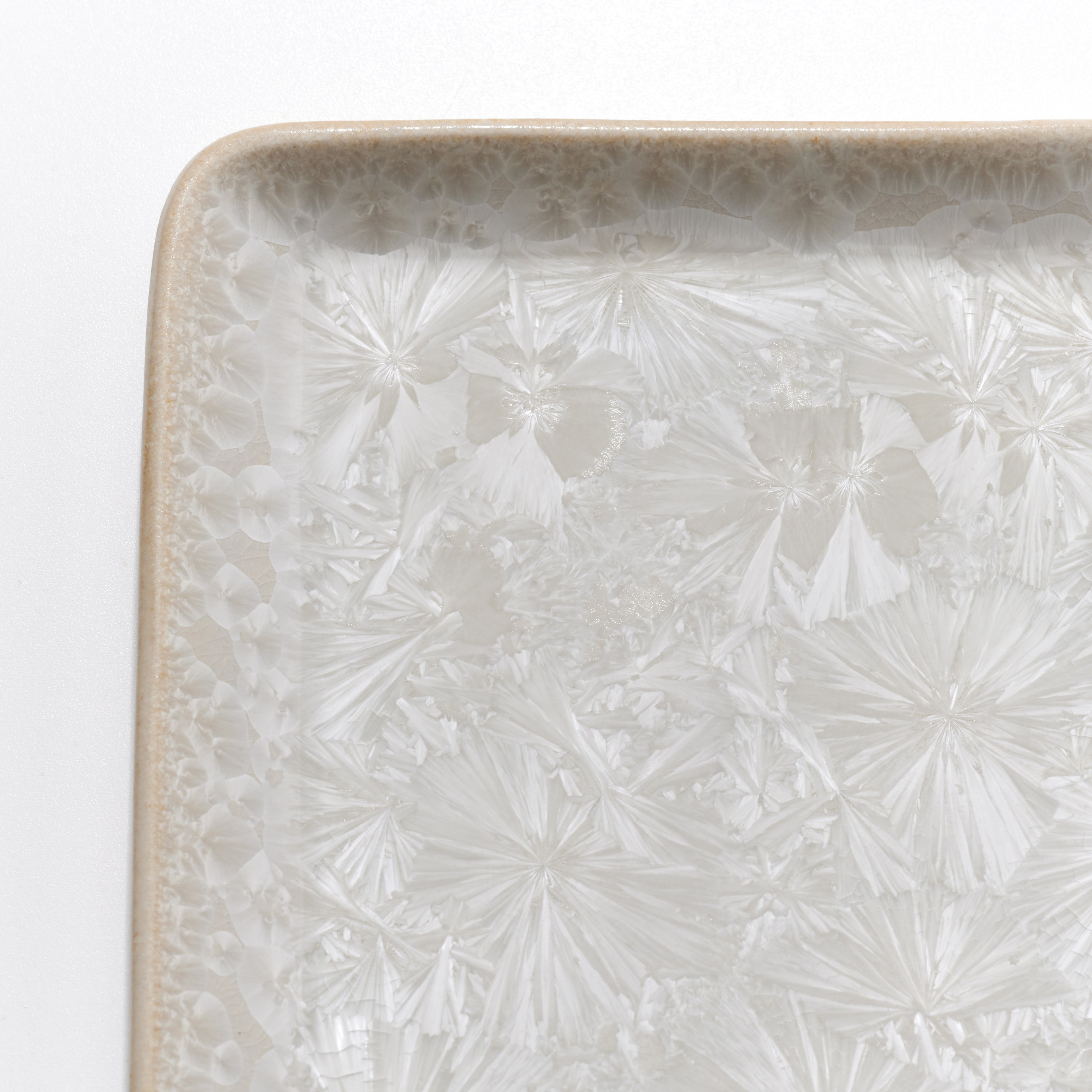 Crystalline Rectangular Platter - S