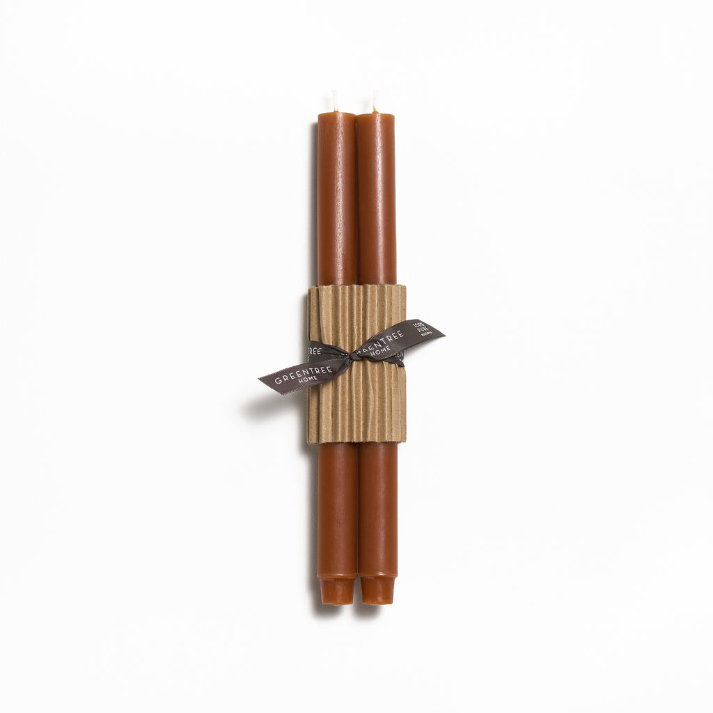 Rhubarb Church Taper Candle Set - 12 Inch view 1