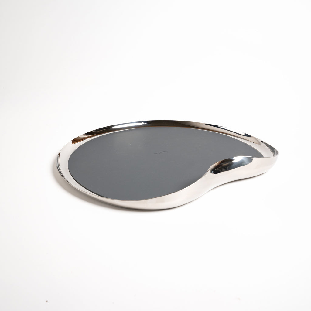 Robert Welch Stainless Steel Drift Serving Tray - 14 Inch view 1