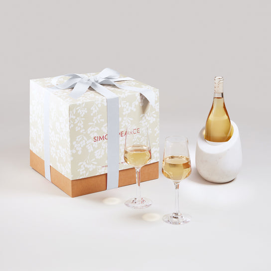 Vintner White Wine Glass & Chiller Gift Set ($320 Value) view 1