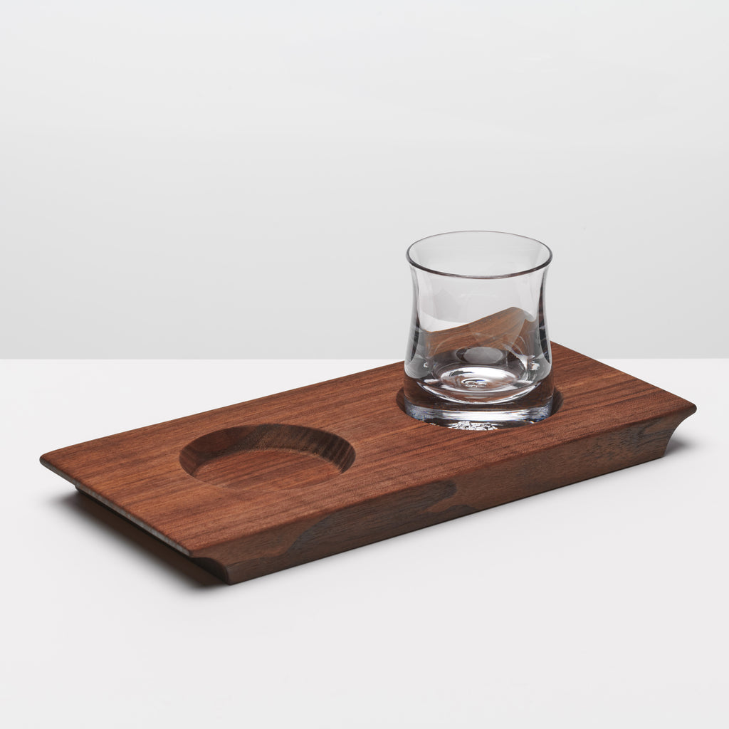 Shoreham Whiskey Duo with Walnut Wood Base view 3