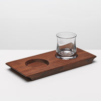 Shoreham Whiskey Duo with Walnut Wood Base view 3