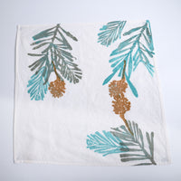 Pine Holiday Linen Napkin - 18 Inch view 2