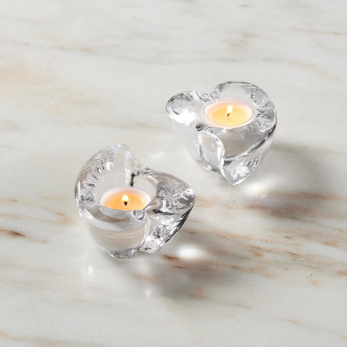 Twist Heart Tealight in Gift Box - Set of 2 view 2