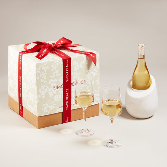 Vintner White Wine Glass & Chiller Gift Set ($320 Value) view 1