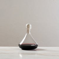 Vintner Wine Decanter with Marble Stopper view 2