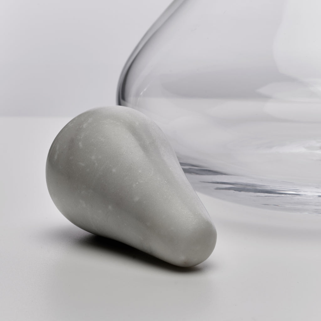 Vintner Wine Decanter with Marble Stopper view 8