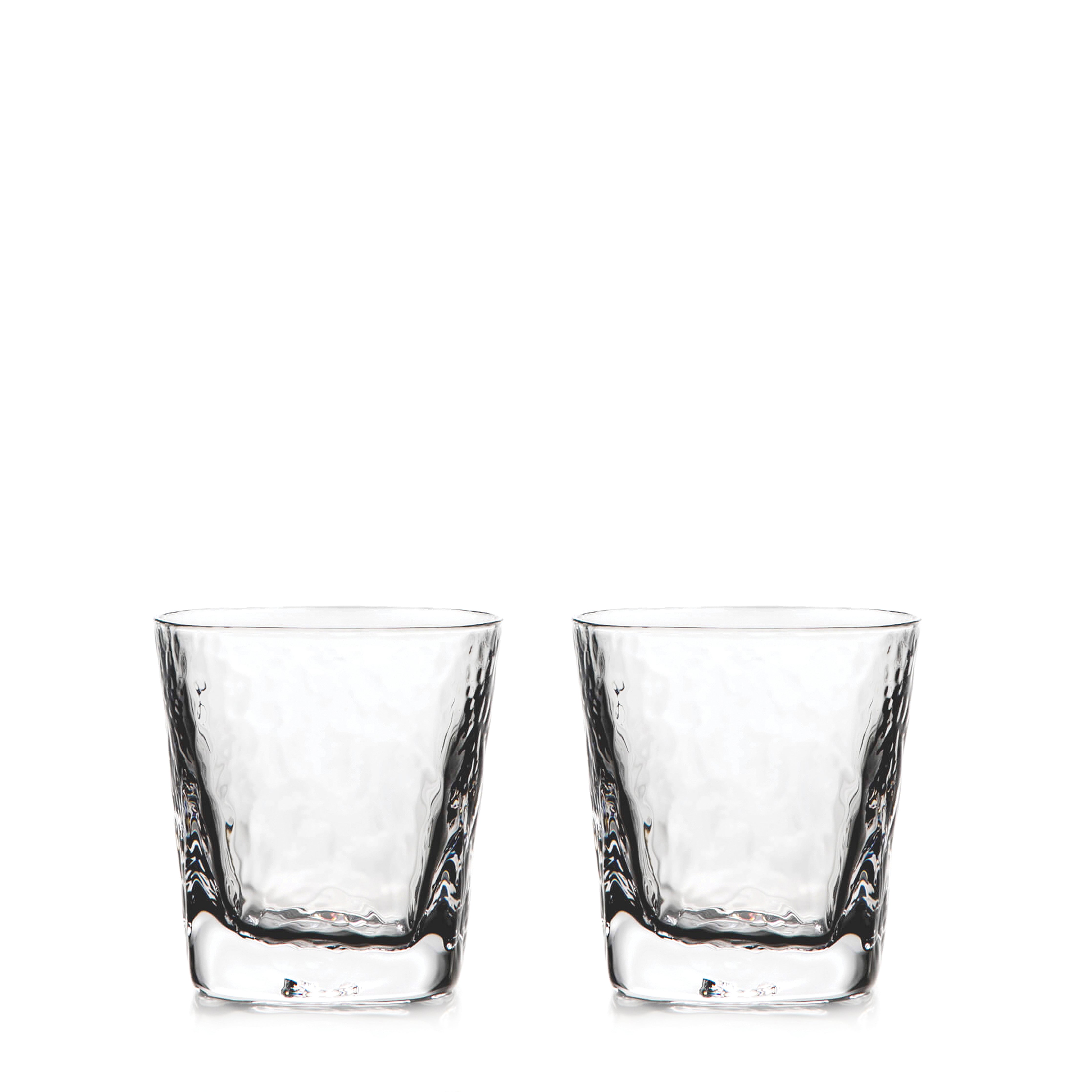 DUBLIN BAY フレーム Simon Pearce Woodbury Double Old-Fashioned Glasses, Set of 2