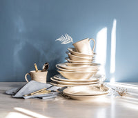 Belmont Dinnerware — Crackle Ivory view 7