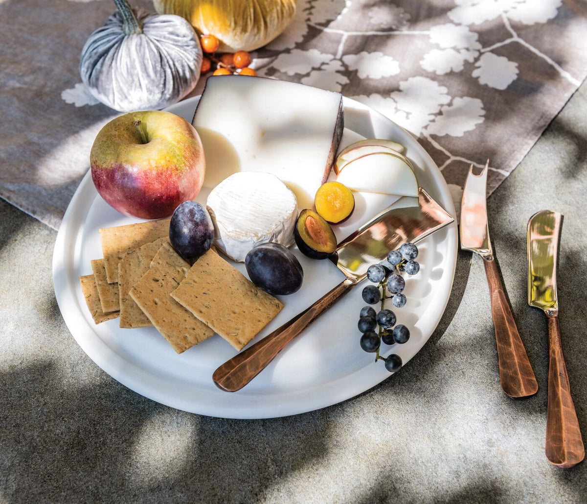 Cheese Board — White Marble