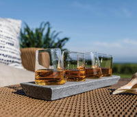 Alpine Whiskey, Set of 4 — Soapstone Base view 2