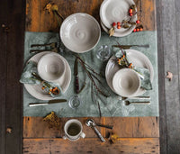 Belmont Dinnerware — Crackle Ivory view 8