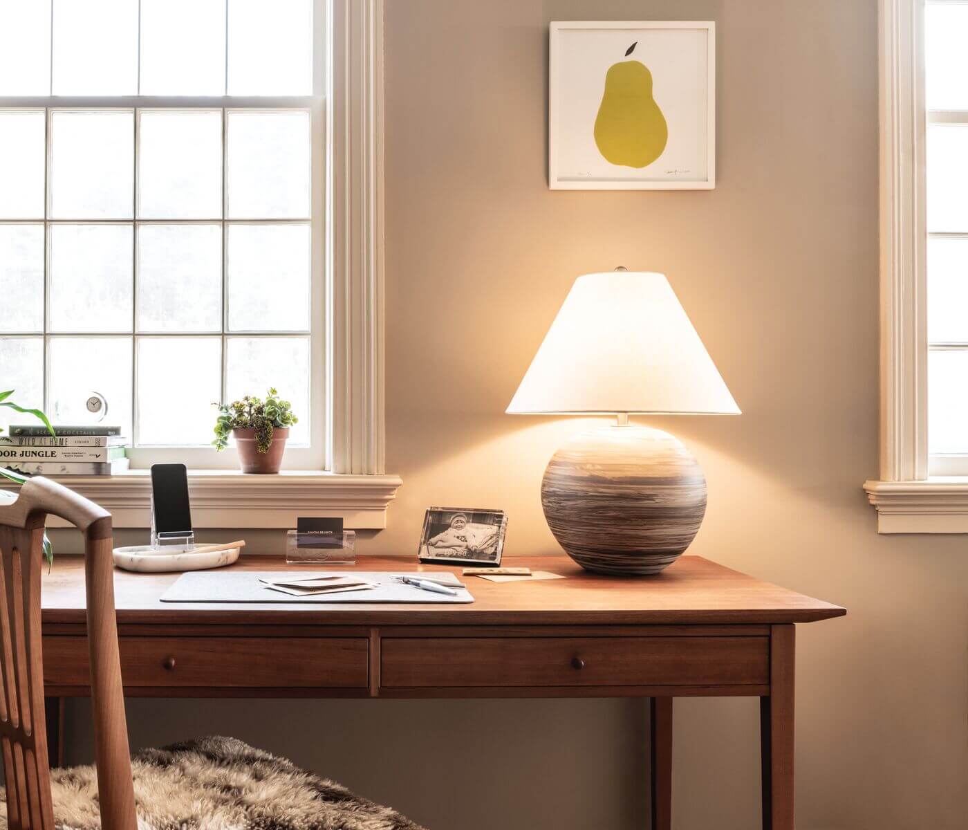 Simon Pearce Beachstone Lamp - Thumbnail 3