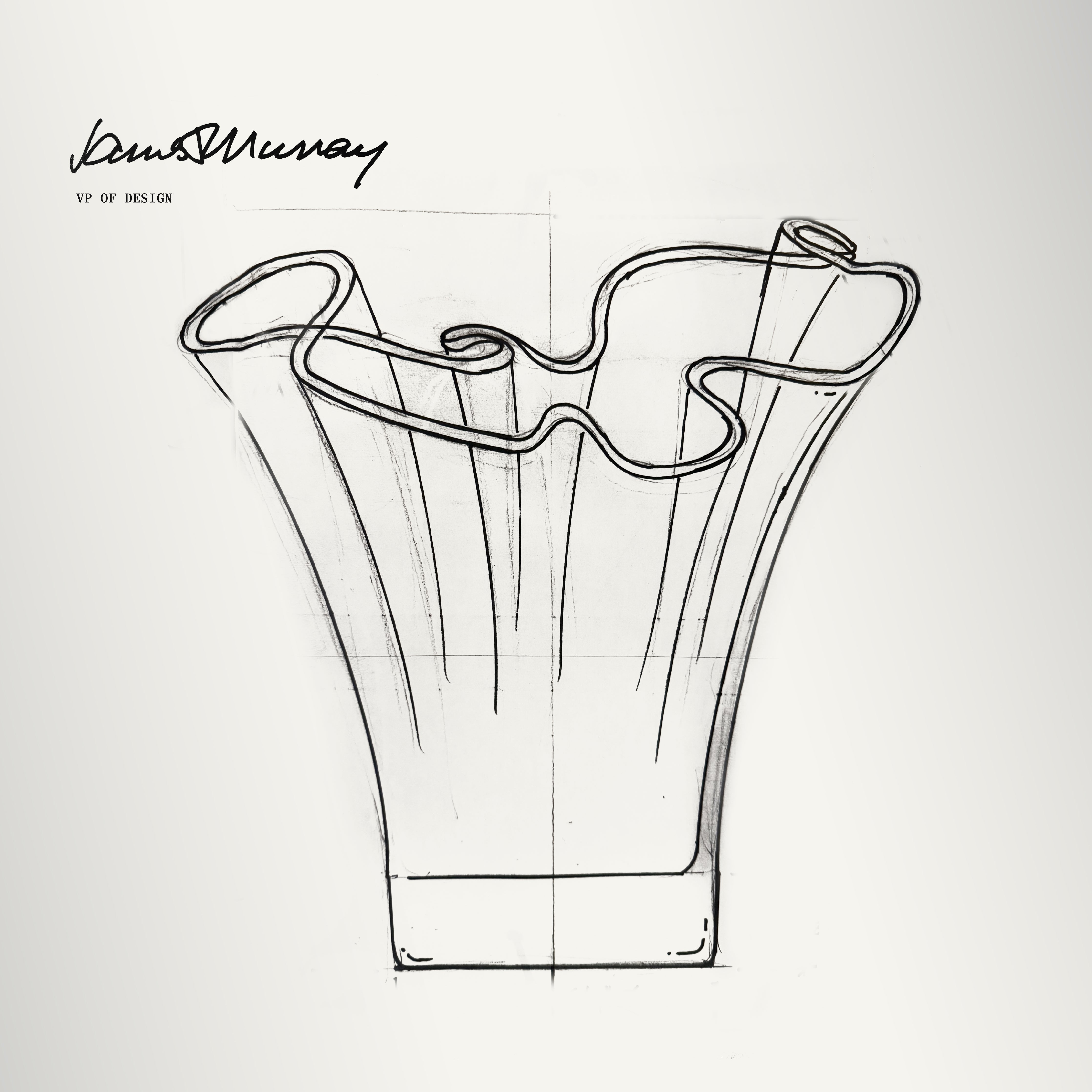Pure Anemone Vase - XL – Simon Pearce