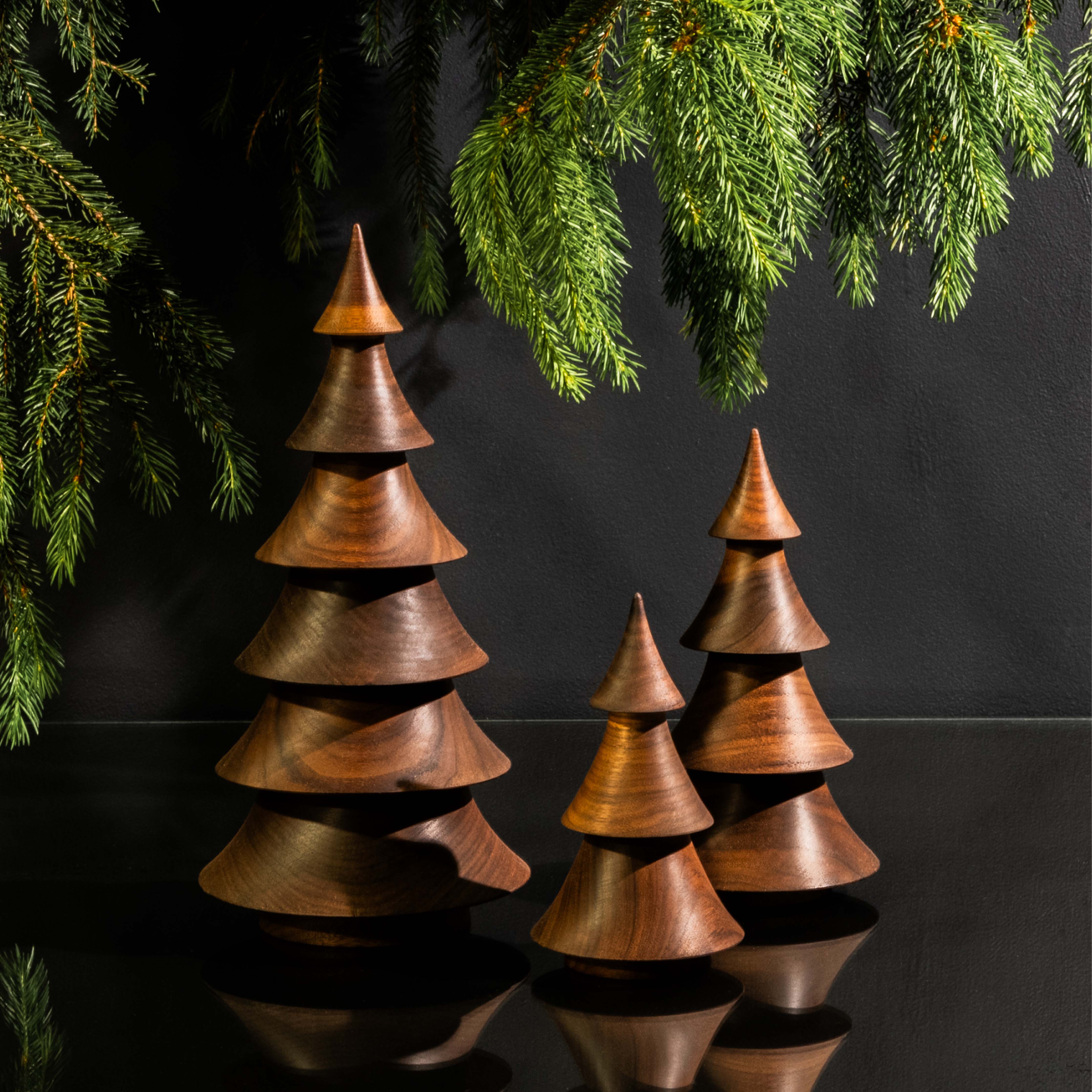 Andrew Pearce Walnut Wood Evergreen