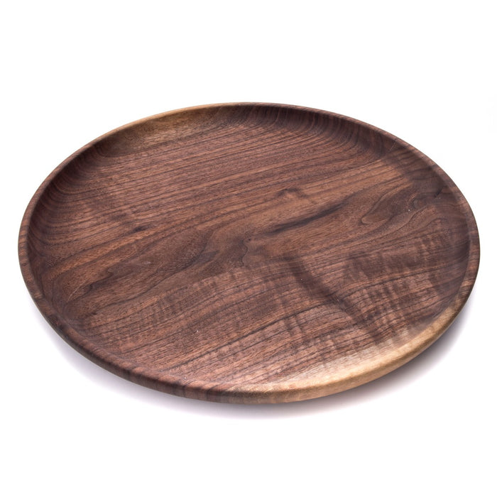 Round Tray, 16" — Black Walnut view 1
