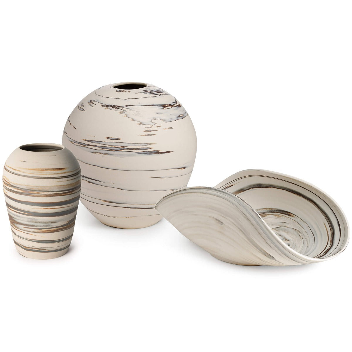 Simon Pearce Beachstone Tall Vase - Thumbnail 4