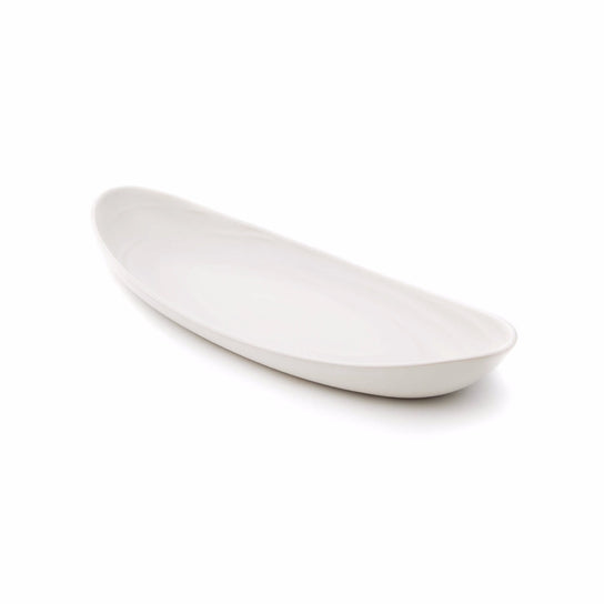 Barre Serving Platter, Medium — Alabaster