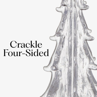 Crackle Four Sided Evergreen in Gift Box view 1