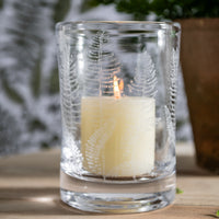 Engraved Fern Hurricane view 5