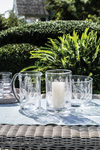 Engraved Fern Hurricane view 4