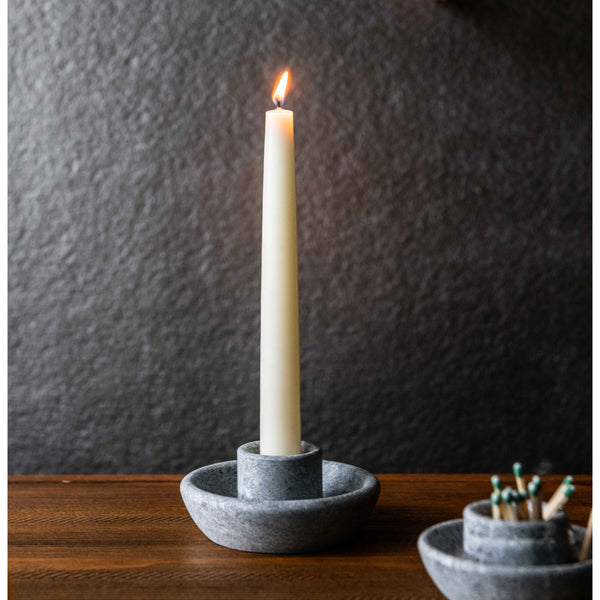 Alpine Soapstone Taper Candle Holder view 2