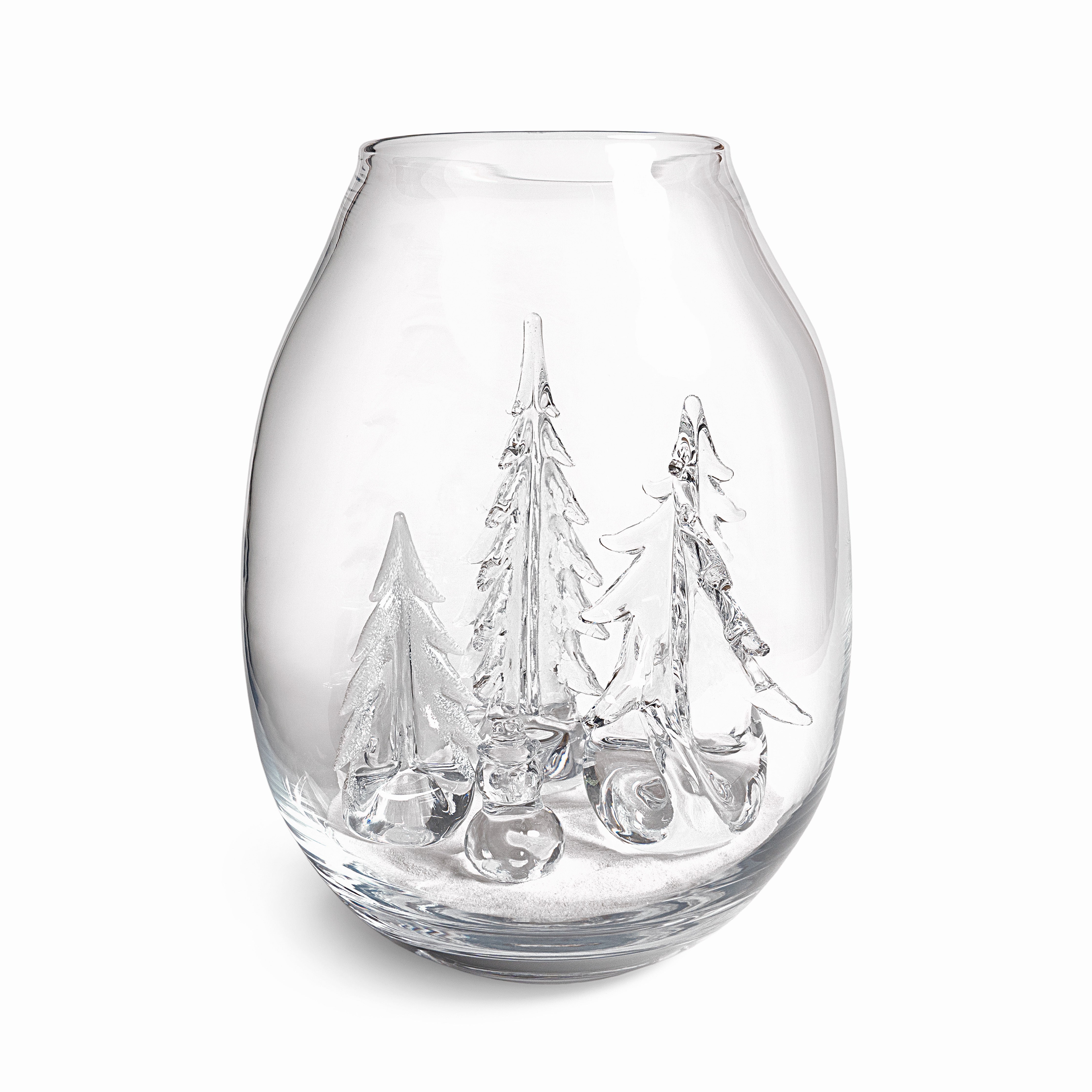 Simon Pearce Woodstock Snow Globe