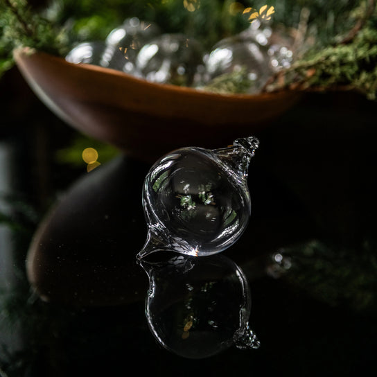 Finial Clear Ornament view 3