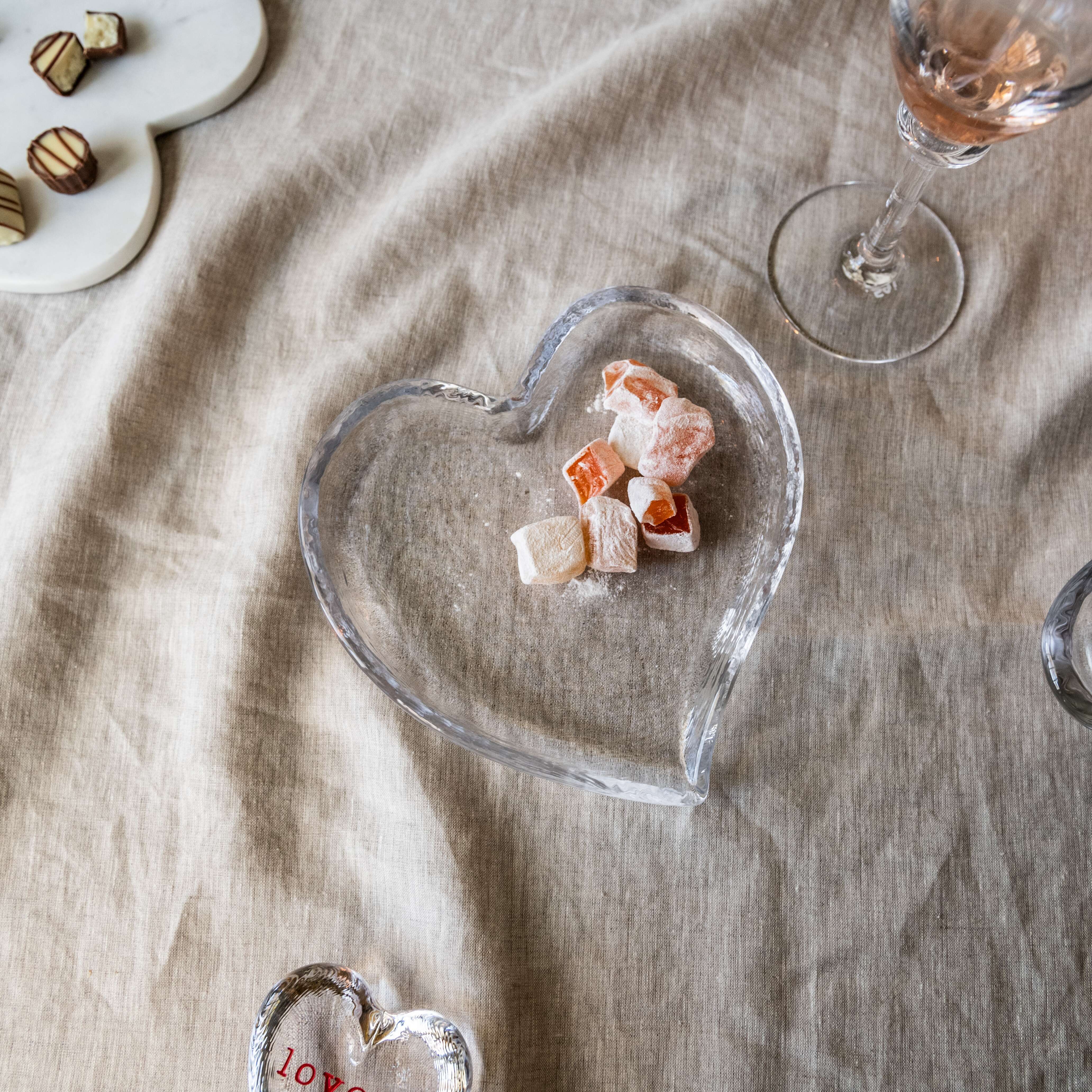 Simon Pearce Heart Tray